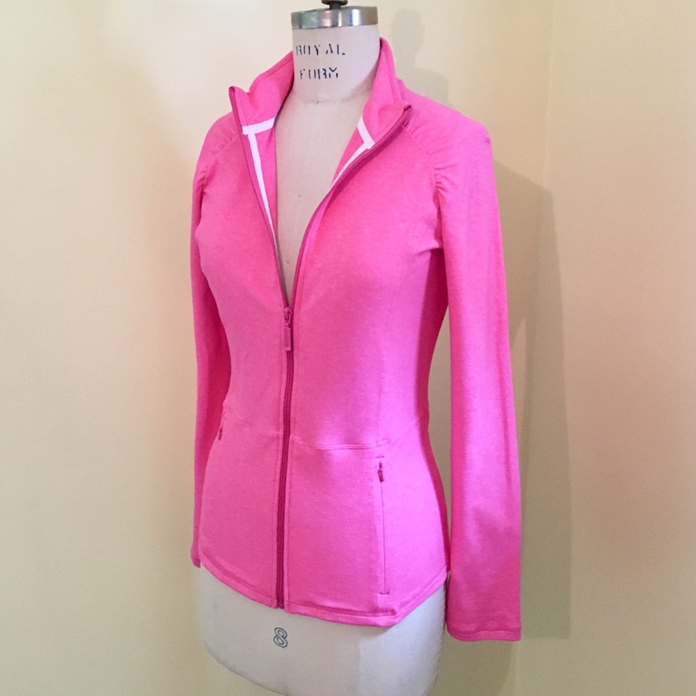 Lilly Pulitzer Luxletic zip front athletic jacket